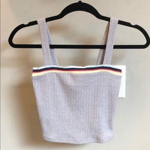 NWT Forever 21 cropped tank size S